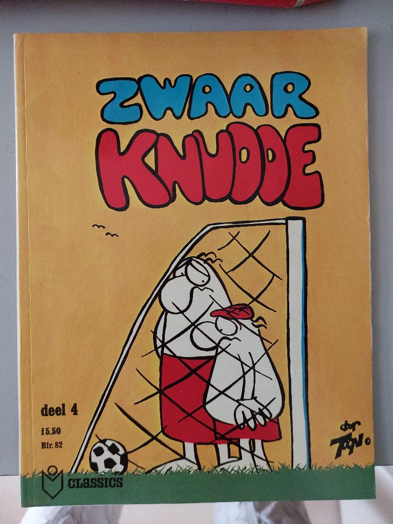 zwaar Knudde, deel 4, Boeken, Stripboeken, Eén stripboek, Ophalen of Verzenden