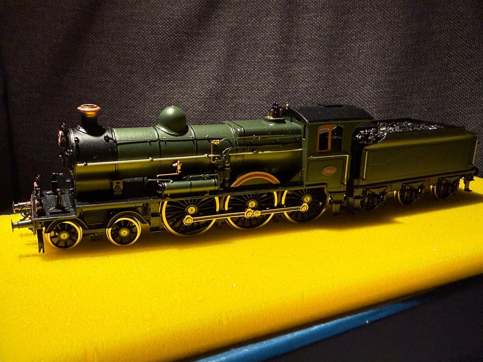 Philotrain Ns met tender 3502 - Groen - Zo goed als nieuw, Overige merken, Ophalen of Verzenden, Zo goed als nieuw, Gelijkstroom