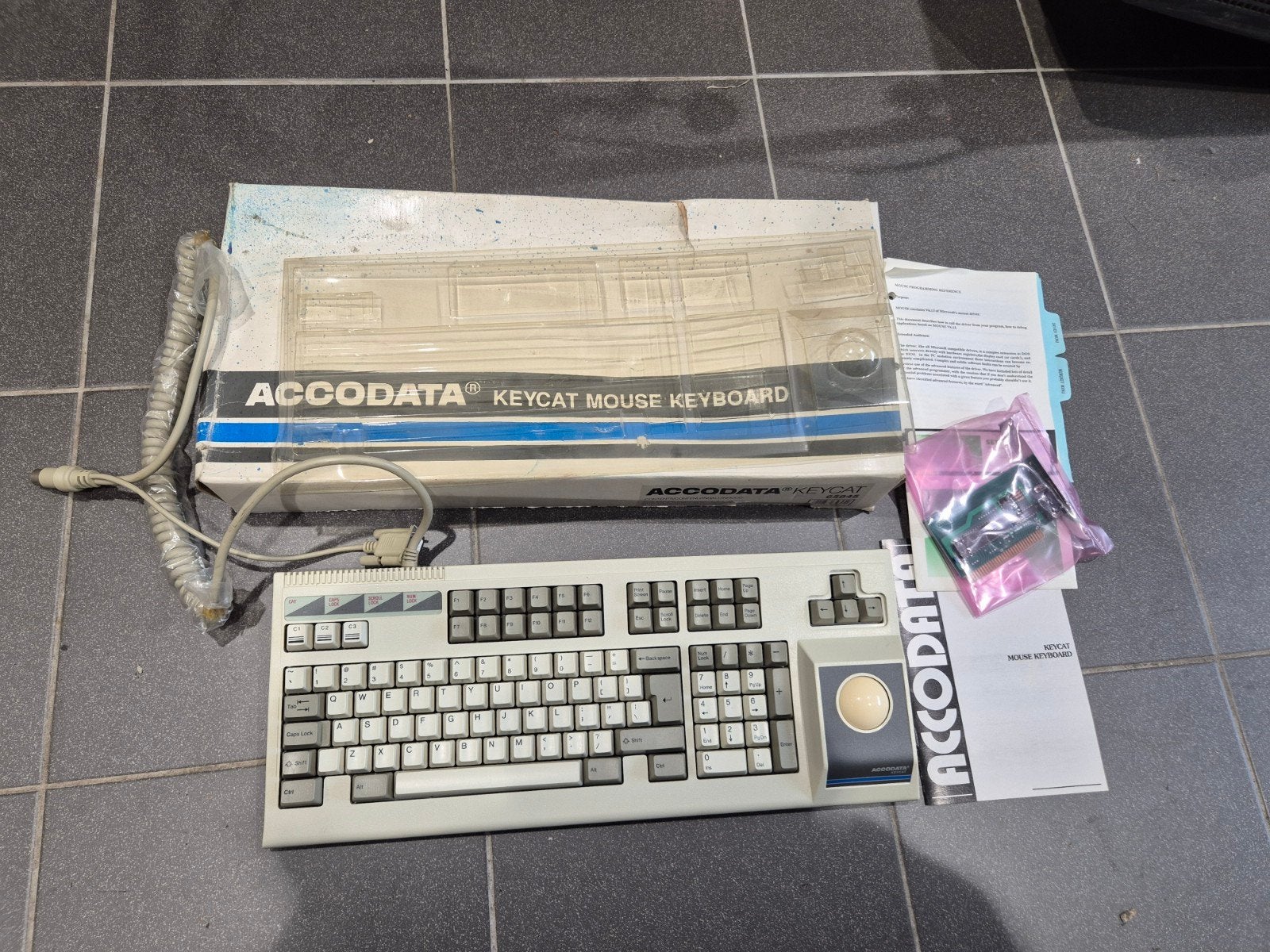 Vintage accodata keycat HMN2YZ keyboard, Computers en Software, Onbekend, Nieuw, Ophalen of Verzenden, Onbekend