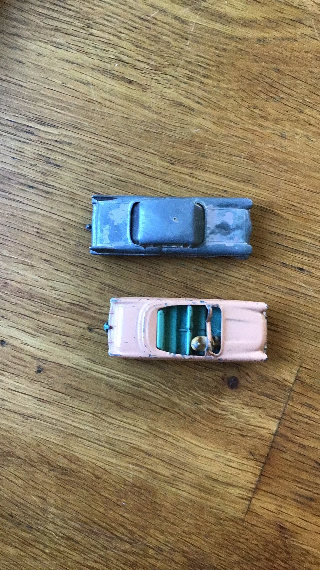 Lesney, Cadillac sixty special en Ford Zodiac convertible, Ophalen of Verzenden, Gebruikt, Auto, Lesney