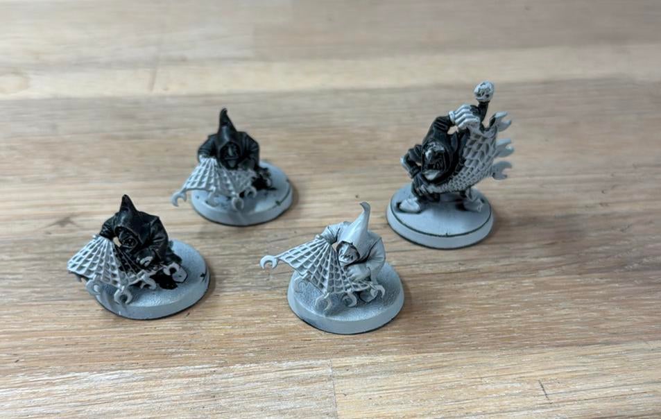 Warhammer 4x goblin netters #2 (1 stuks metal), Hobby en Vrije tijd, Wargaming, Ophalen of Verzenden, Zo goed als nieuw, Warhammer