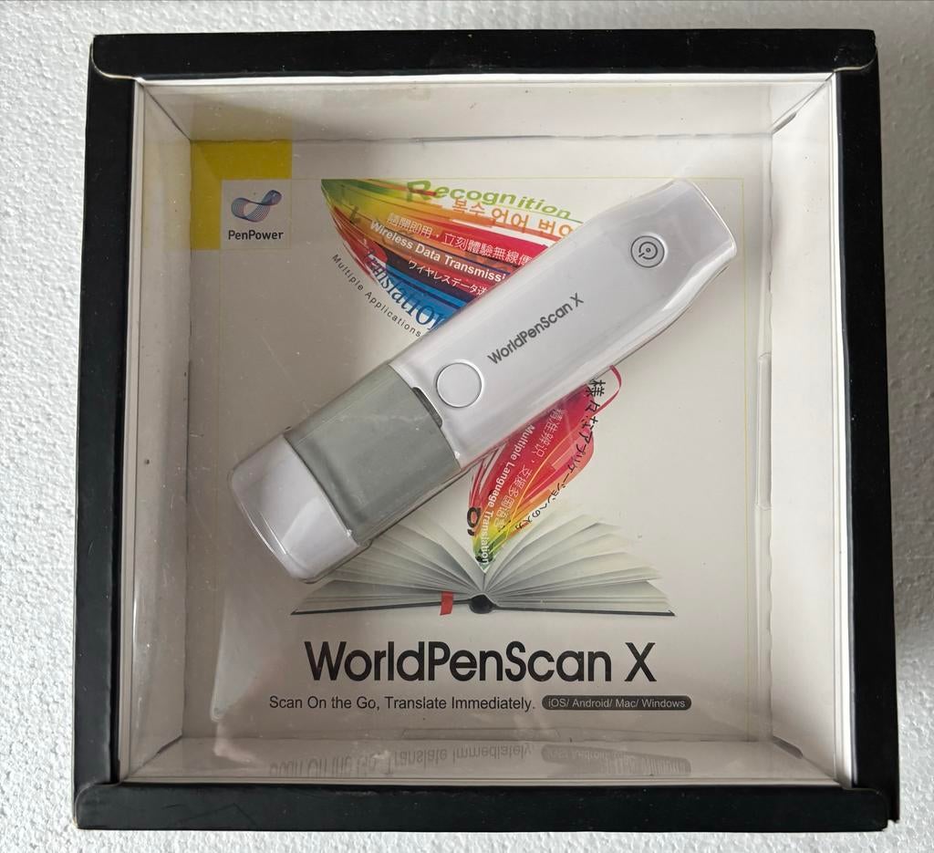 WorldPenScan X: Mobiele Pen Scanner & Vertaler, Ophalen of Verzenden, Zo goed als nieuw, Mobiele scanner, MacOS