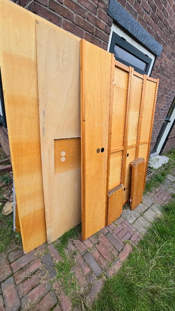 lundia wandkast boekenkast stelling, Ophalen, Gebruikt, 200 cm of meer, Lundia