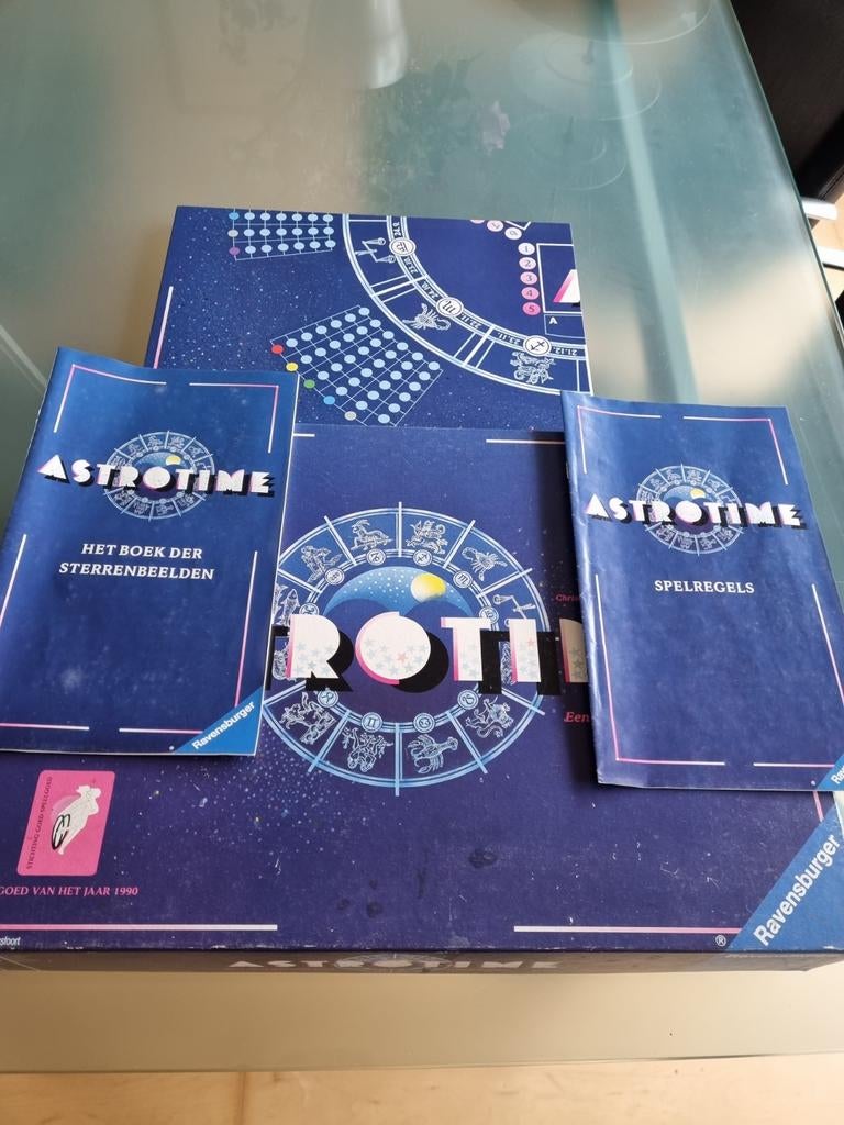 Astrotime,  bordspel, bijna nieuw, jaren 80, Hobby en Vrije tijd, Gezelschapsspellen | Bordspellen, Ophalen of Verzenden, Zo goed als nieuw