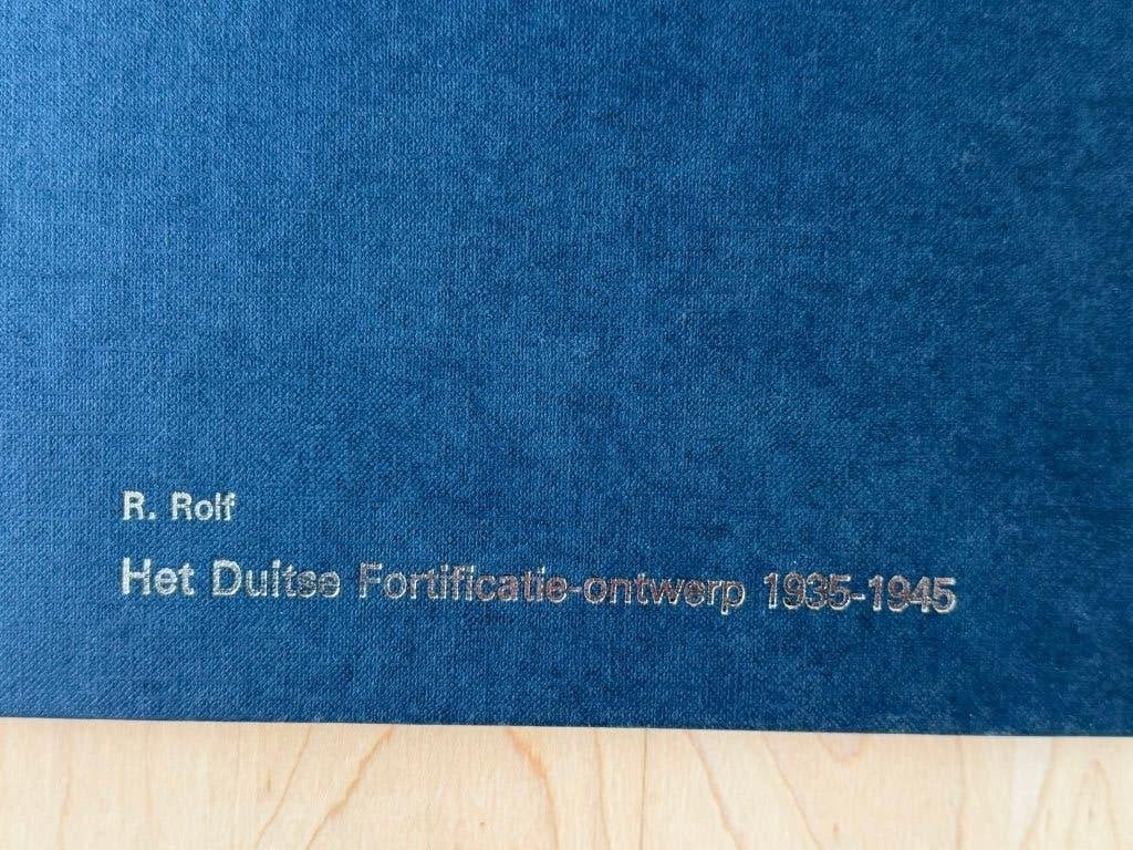 Het Duitse fortificatie-ontwerp,1935-1945, Rudi Rolf, 1985, Verzenden, Duitsland, Boek of Tijdschrift