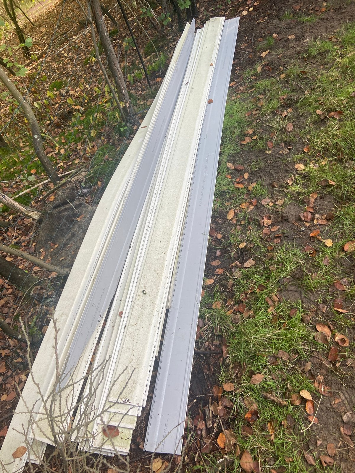 20x Profex Duafort Rabat 125mm crème 359cm, Ophalen, Gebruikt, Minder dan 25 mm, Overige typen