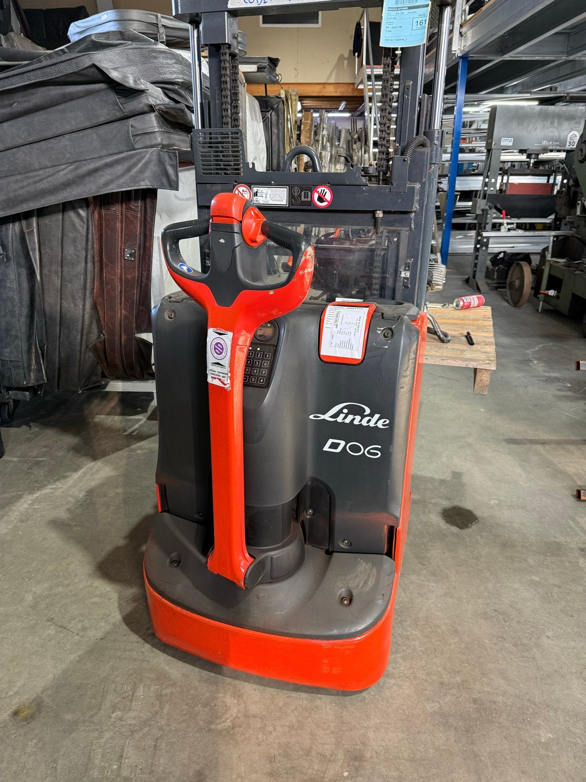 Linde D06 Elektrische Stapelaar  180 vm, 1000 tot 2000 kg, Ophalen of Verzenden, Elektrisch, Stapelaar