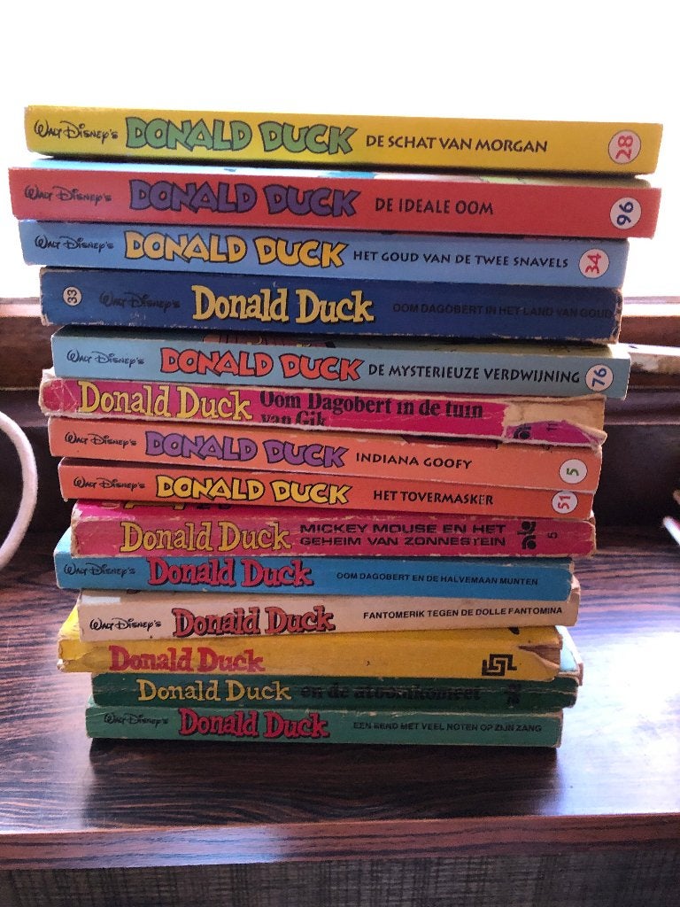 Stapel Donald Duck pockets, Meerdere stripboeken, Ophalen, Gelezen