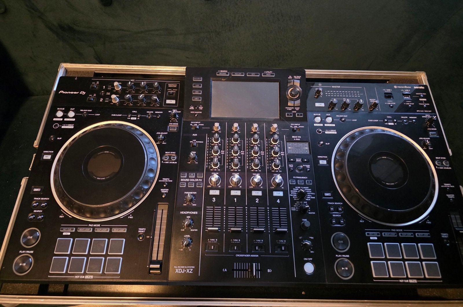 Pioneer XDJ-XZ DJ-set met Flightcase en Protector, Ophalen, Zo goed als nieuw, Dj-set, Pioneer