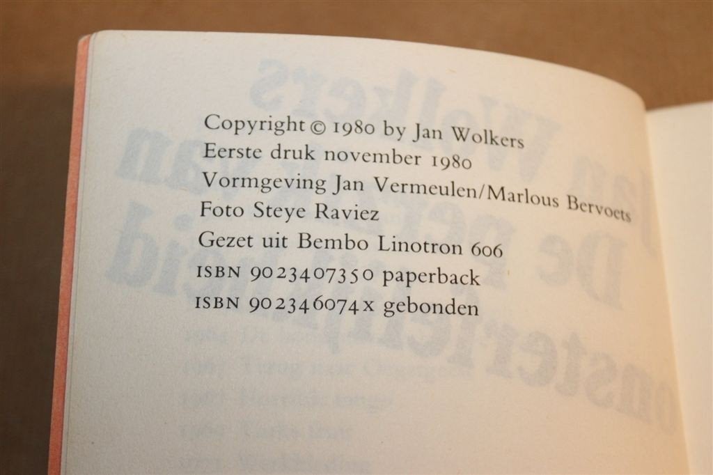 De Perzik van Onsterfelijkheid — Wolkers, 1e druk 1980, Ophalen of Verzenden, Gelezen