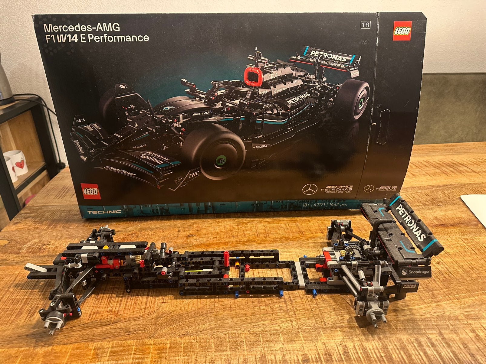 LEGO mercedes, Kinderen en Baby's, Speelgoed | Duplo en Lego, Ophalen, Zo goed als nieuw