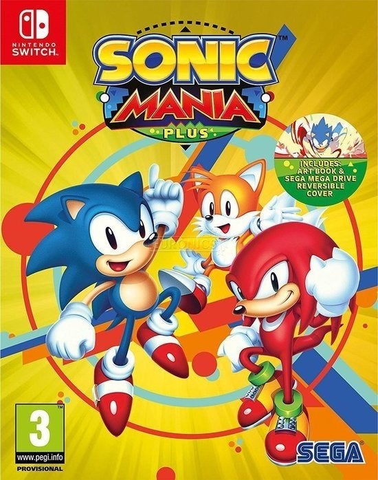 Sonic Mania Plus Switch €17,99 | GameshopX nl, Avontuur en Actie, Ophalen of Verzenden, Zo goed als nieuw, 3 spelers of meer