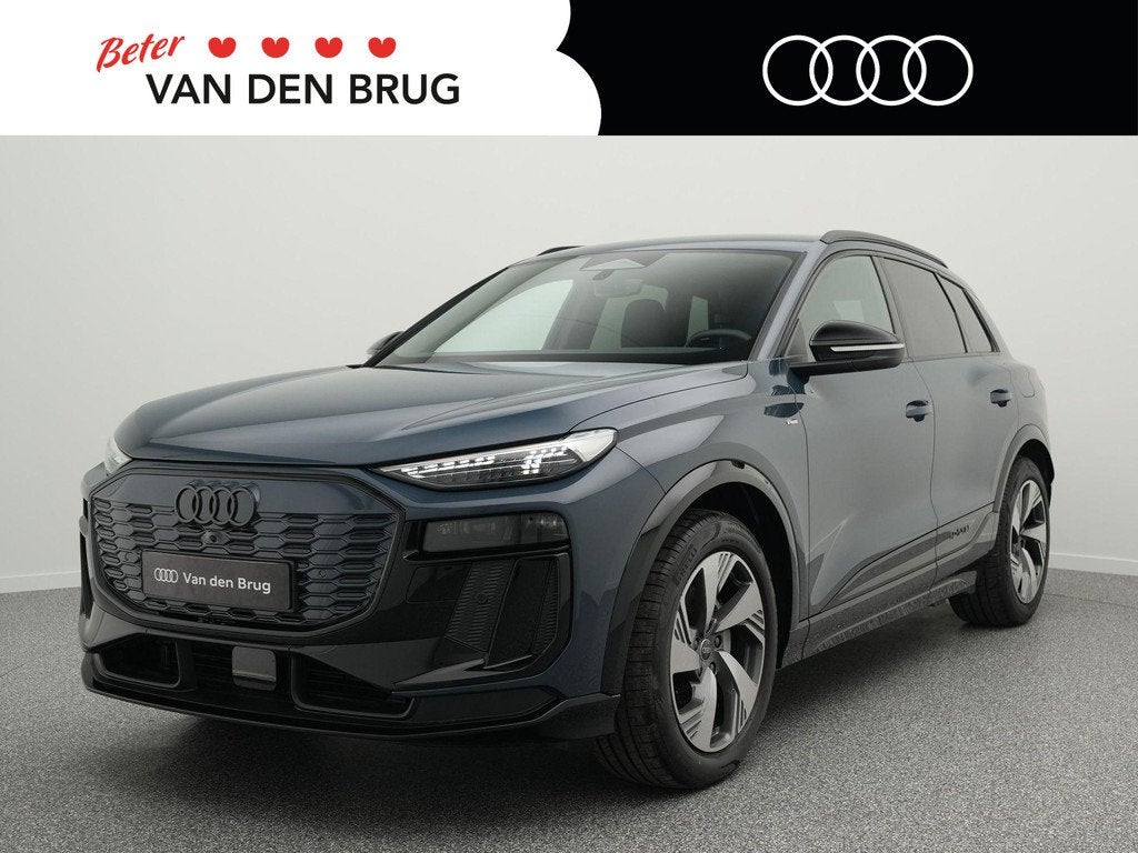 Audi Q6 e-tron edition 83 kWh S-Line 252 PK | Bijrijdersdisp, Auto's, Audi, Bedrijf, Te koop, Q6 e-tron, 360° camera, ABS, Adaptive Cruise Control