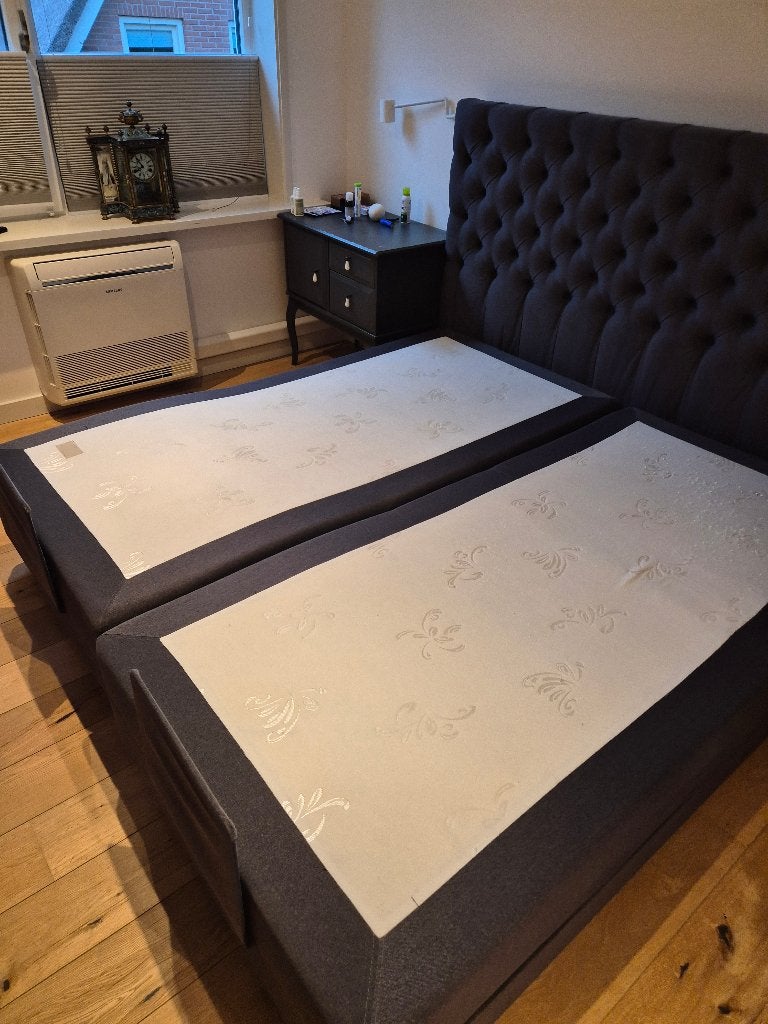 Swiss sense box spring 200x200, Ophalen, Tweepersoons, Zo goed als nieuw, Overige maten