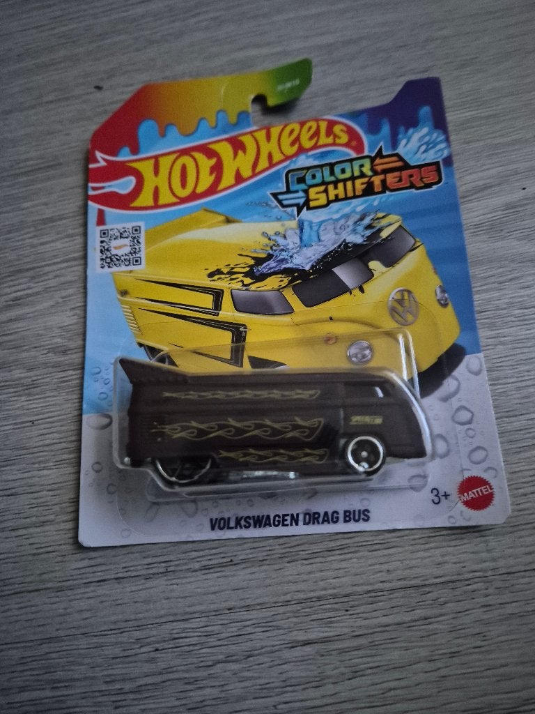 hot wheels color schifters volkswagen drag bus let op, Ophalen of Verzenden, Nieuw, Auto