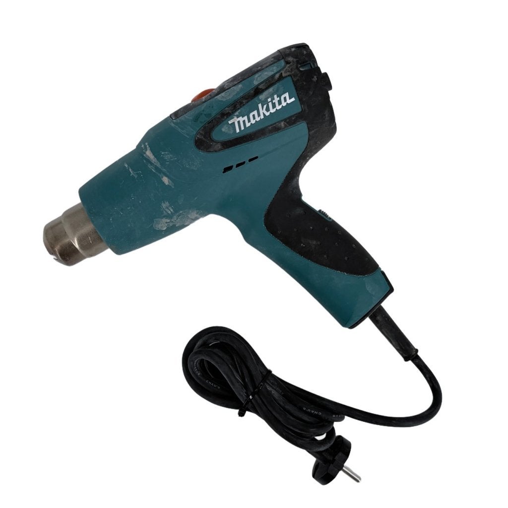 Makita HG551VK Heteluchtpistool - 230V | Incl. Hulpstukken, Makita, Gebruikt, Support@makita.com, Makita Corporation, 3-11-8, Sumiyoshi-cho, 
Anjo, Aichi 446-8502
Japan
