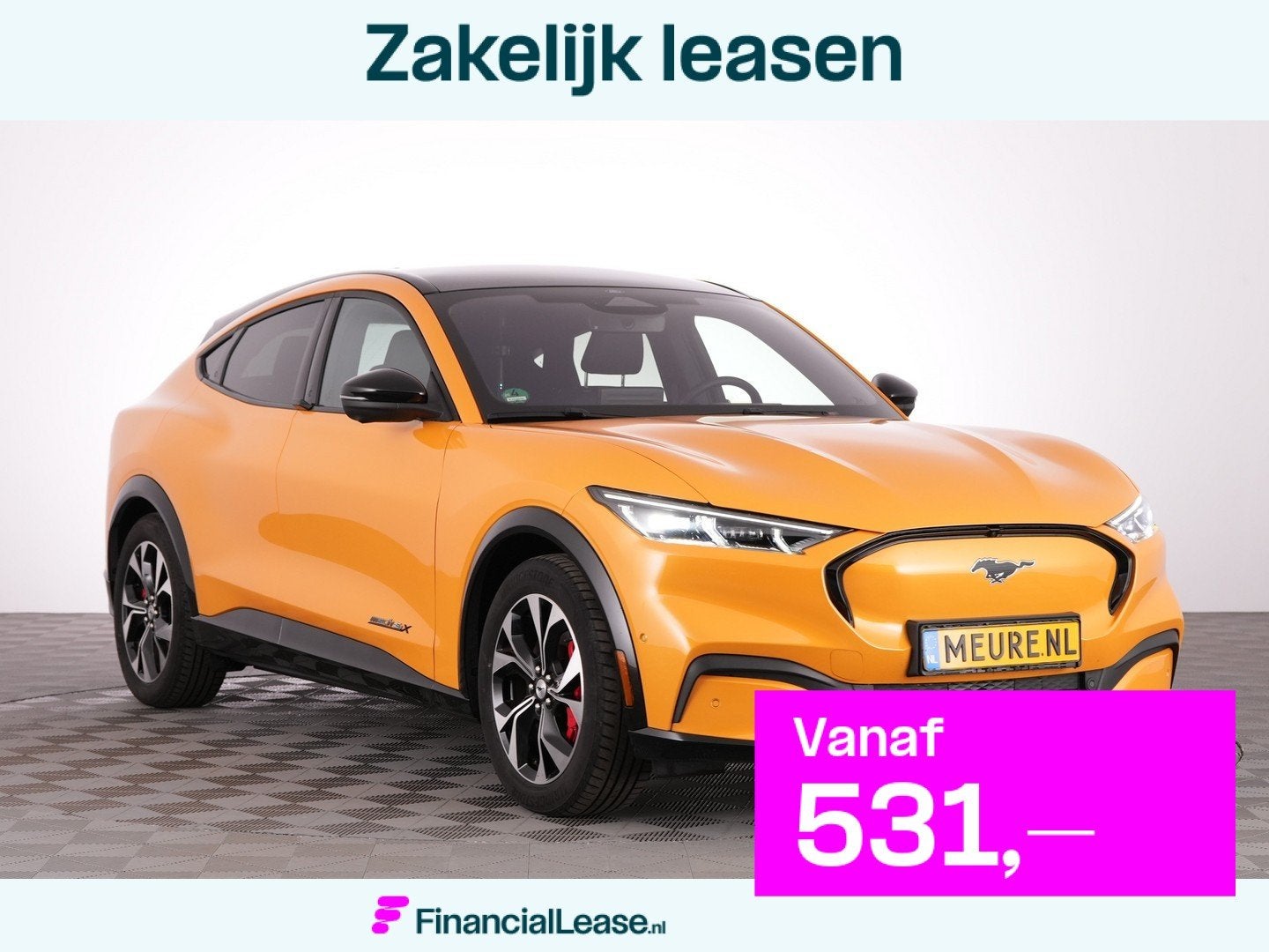 Ford Mustang Mach-E Extended Premium AWD 98 kWh | PANORAMADA, Automaat, 12 maanden, Gebruikt, 351 pk