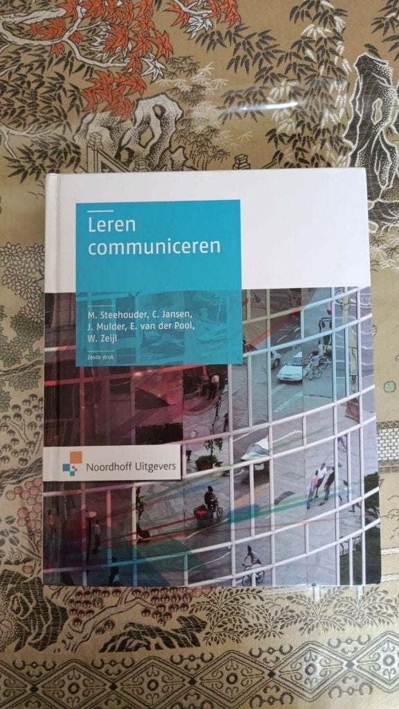 Leren Communiceren - Studieboek HBO/WO, Zo goed als nieuw, Gamma, M. Steehouder, C. Jansen, J. Mulder, E. van der Pool, W. Zeijl