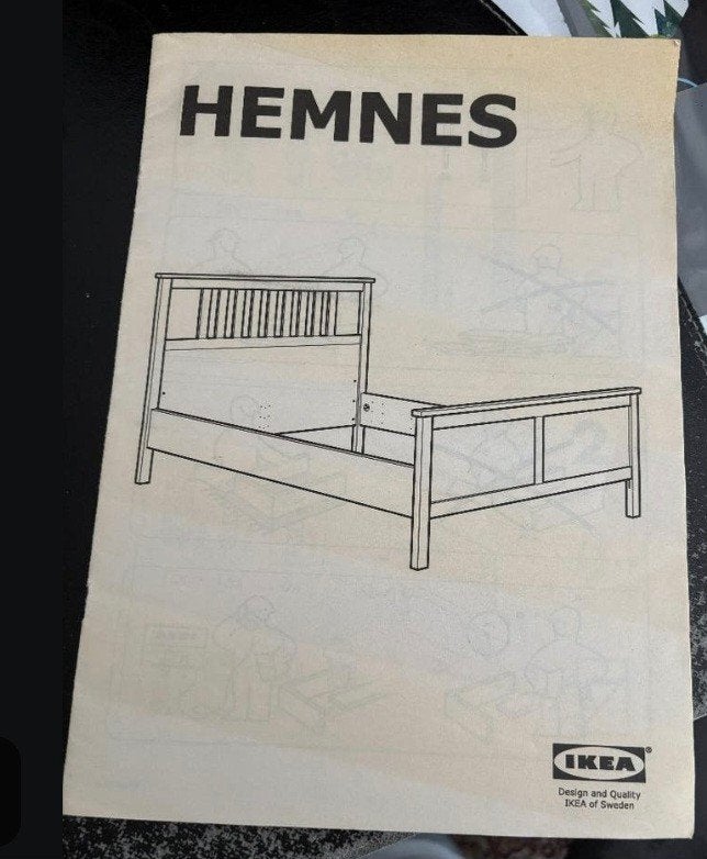 Te koop hemnes bed, Huis en Inrichting, Slaapkamer | Stapelbedden en Hoogslapers, Ophalen, Overige typen, Tweepersoons, 140 cm