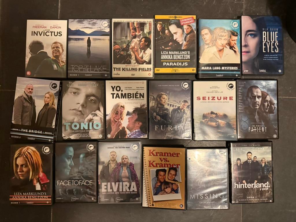 18 super DvD’s., Cd's en Dvd's, Alle leeftijden, Ophalen of Verzenden, Zo goed als nieuw