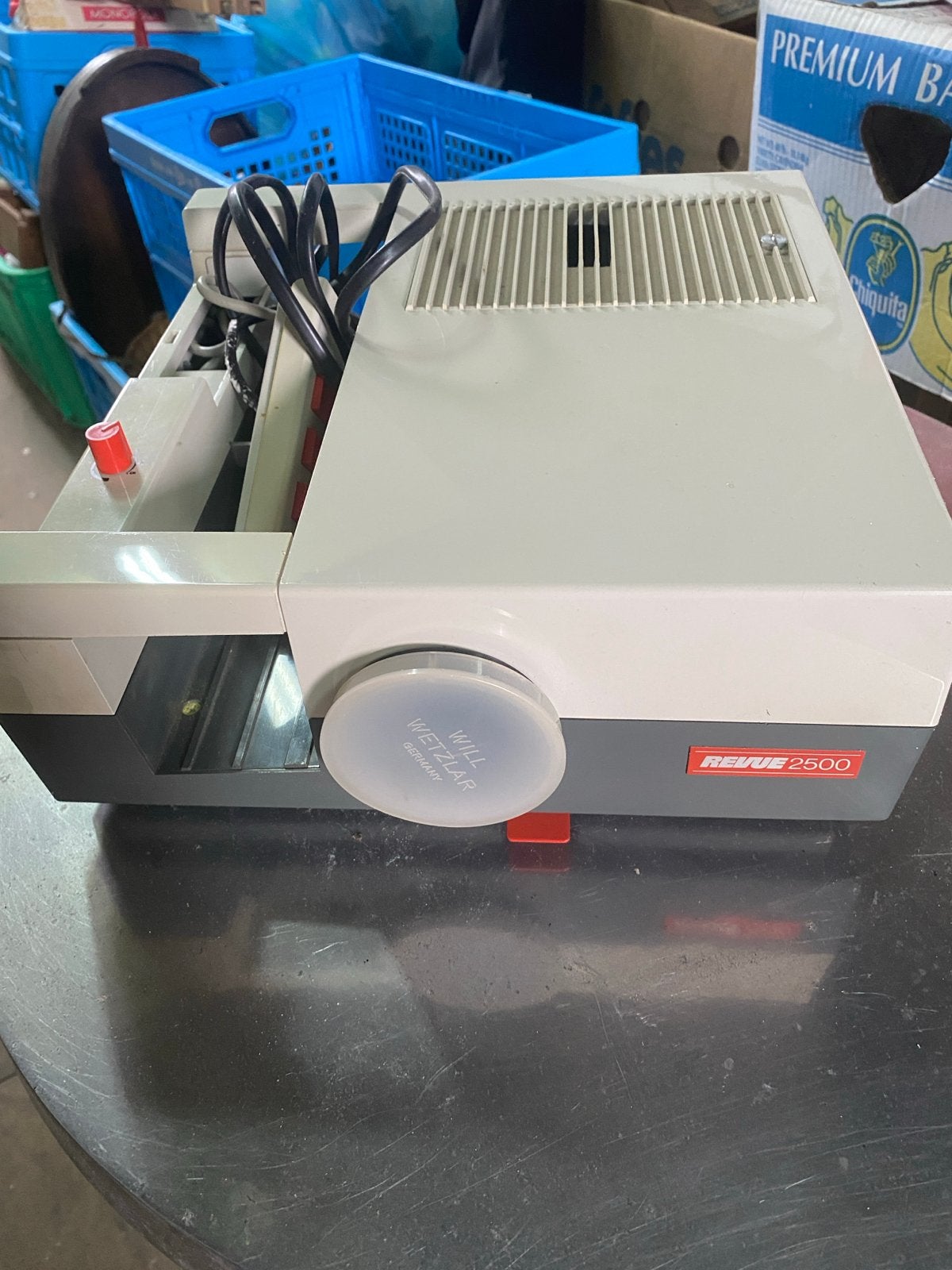 Revue 2500 Diaprojector - Vintage Projector, Ophalen, Gebruikt