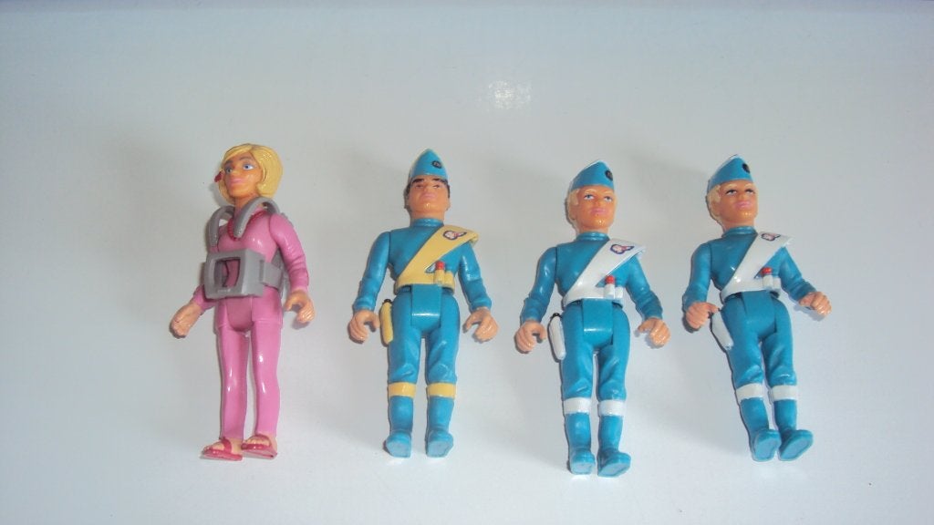 matchbox thunderbirds figuren periode 1992, Verzamelen, Ophalen of Verzenden, Zo goed als nieuw