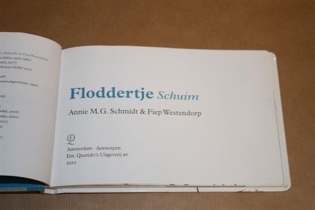 Annie M.G. Schmidt Floddertje omkeerboekje Vies- Schuim., Ophalen of Verzenden, Gelezen