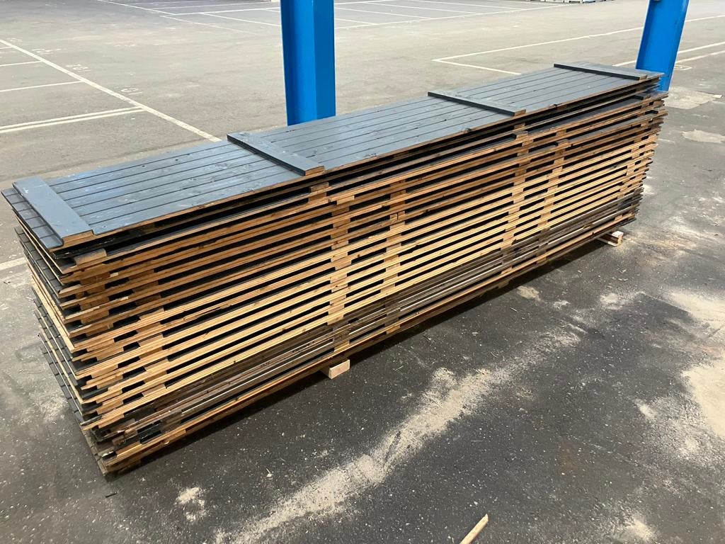 Houten (vloer) schotten, Tuin en Terras, Ophalen of Verzenden, Zo goed als nieuw, Minder dan 180 cm, Planken