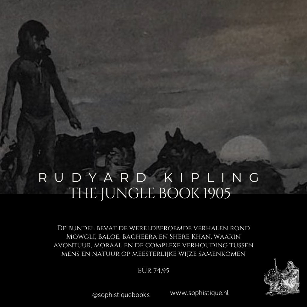 The Jungle Book Rudyard Kipling 1905 | EUR 74,95, Ophalen of Verzenden, Gelezen