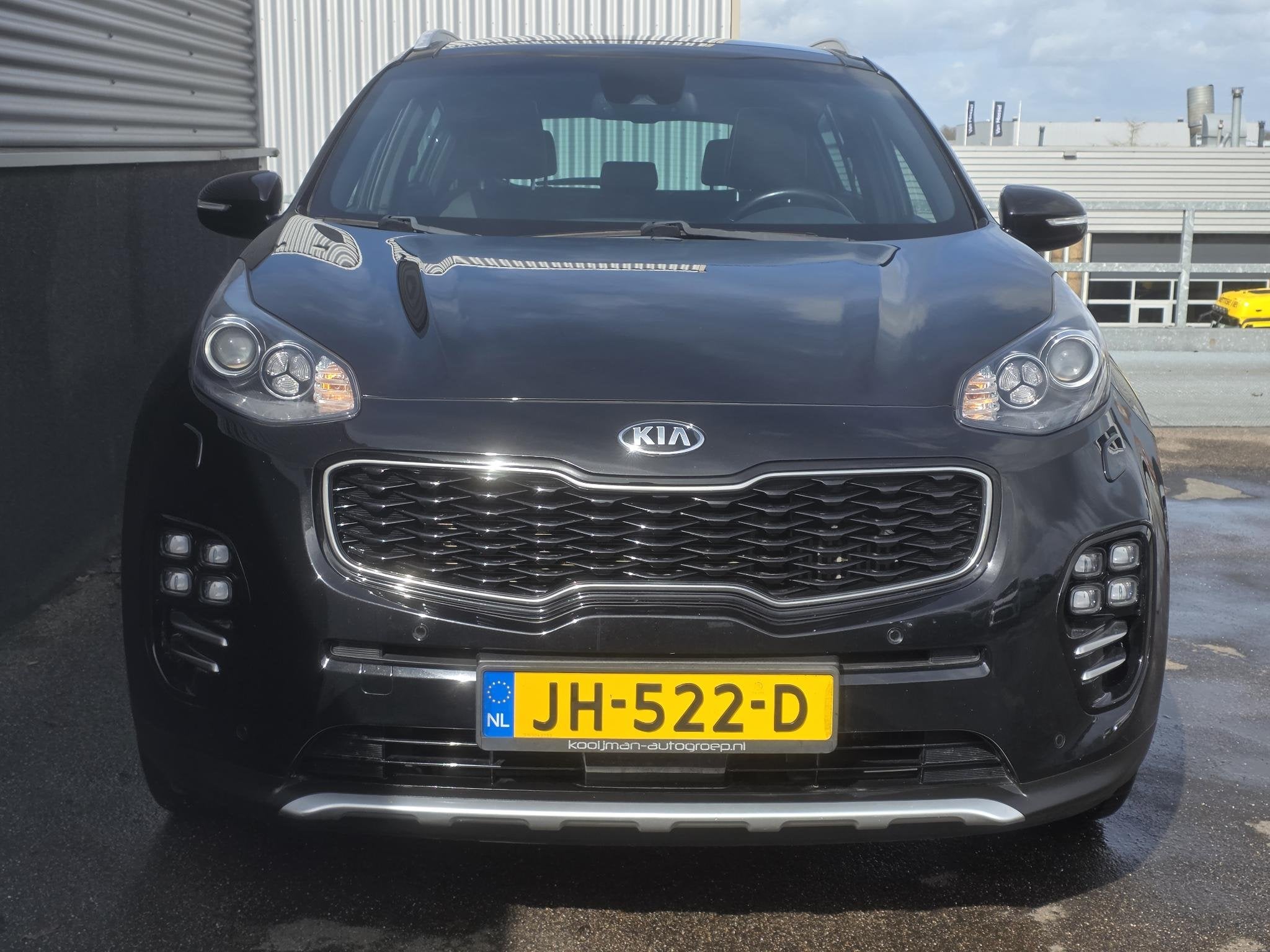 Kia Sportage 1.6 T-GDI 4WD GT-Line PlusLine Automaat, Schuif, Auto's, Kia, Gebruikt, 4 cilinders, Zwart, Vierwielaandrijving