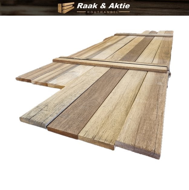 Hardhouten planken 2.4x14.5 cm - nr: HP11, Ophalen, Planken, Nieuw, Hardhout