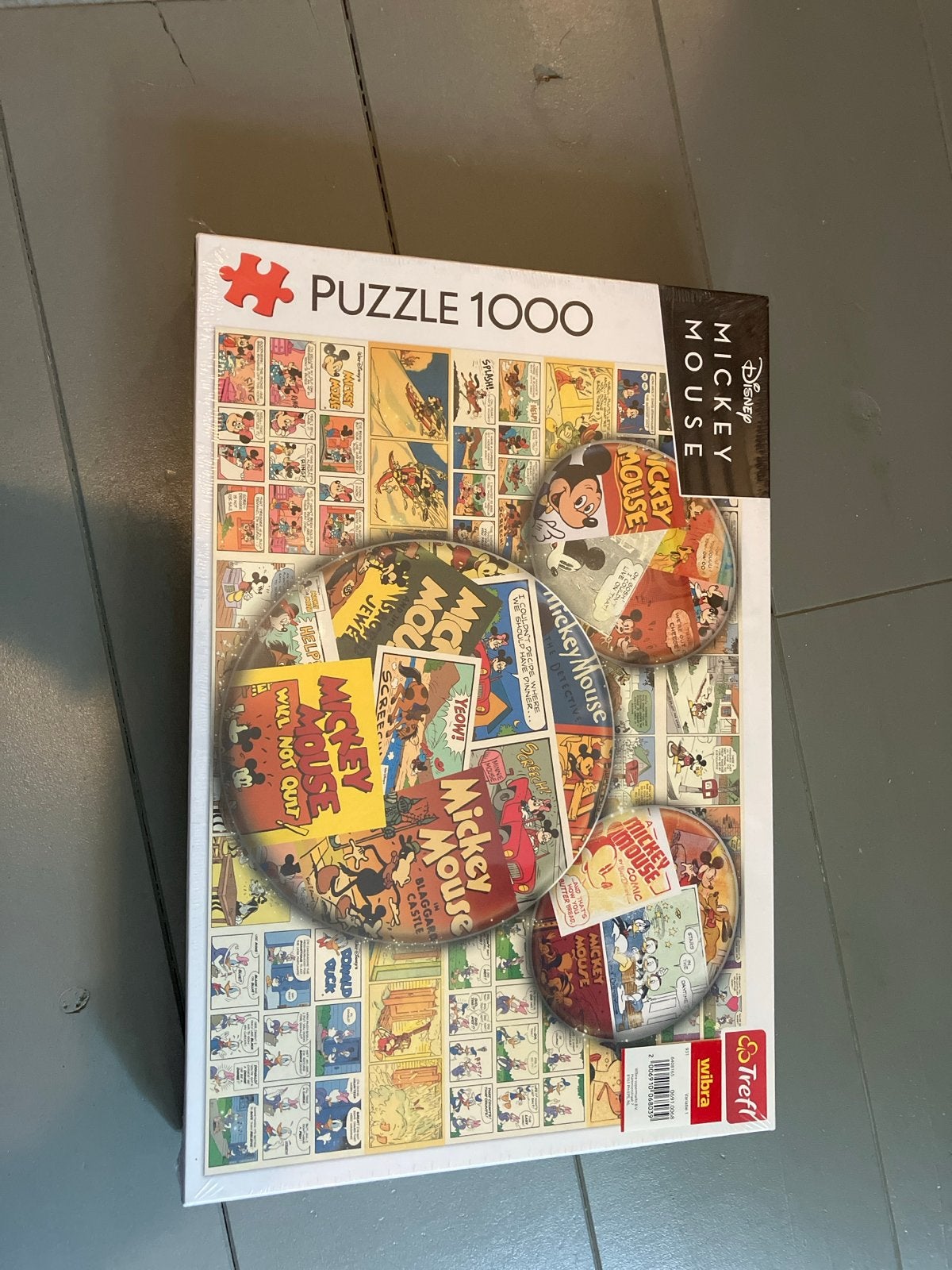 Disney Mickey Mouse Legpuzzel 1000 stukjes, Hobby en Vrije tijd, Denksport en Puzzels, Ophalen of Verzenden, 500 t/m 1500 stukjes