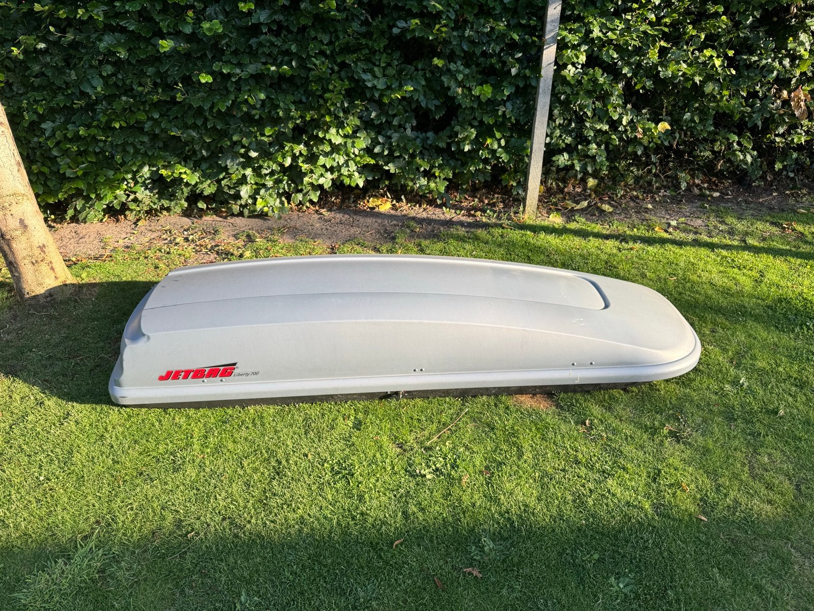 Jetbag Liberty 700 dakkoffer - Zeer nette staat, Auto diversen, Dakkoffers, Ophalen, Gebruikt