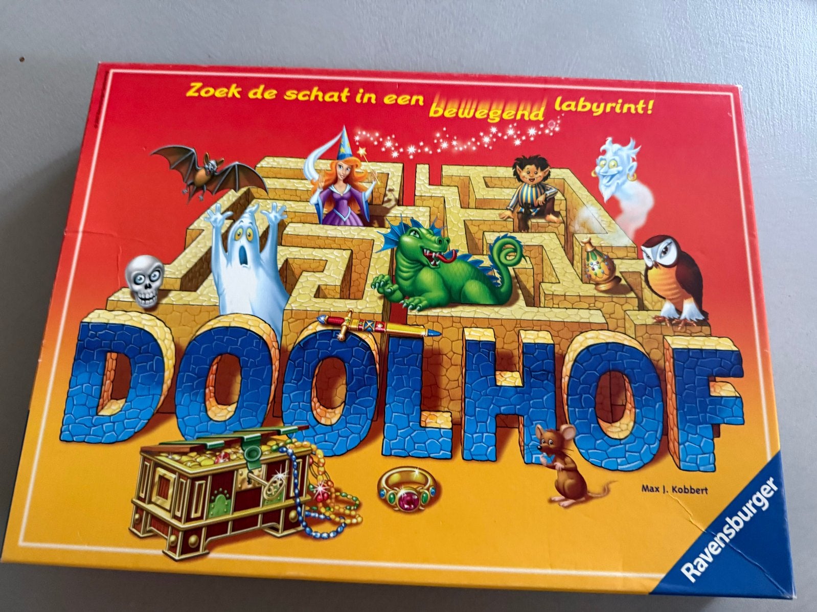 Het Betoverde Doolhof - Ravensburger Bordspel, Hobby en Vrije tijd, Gezelschapsspellen | Bordspellen, Drie of vier spelers, Ophalen