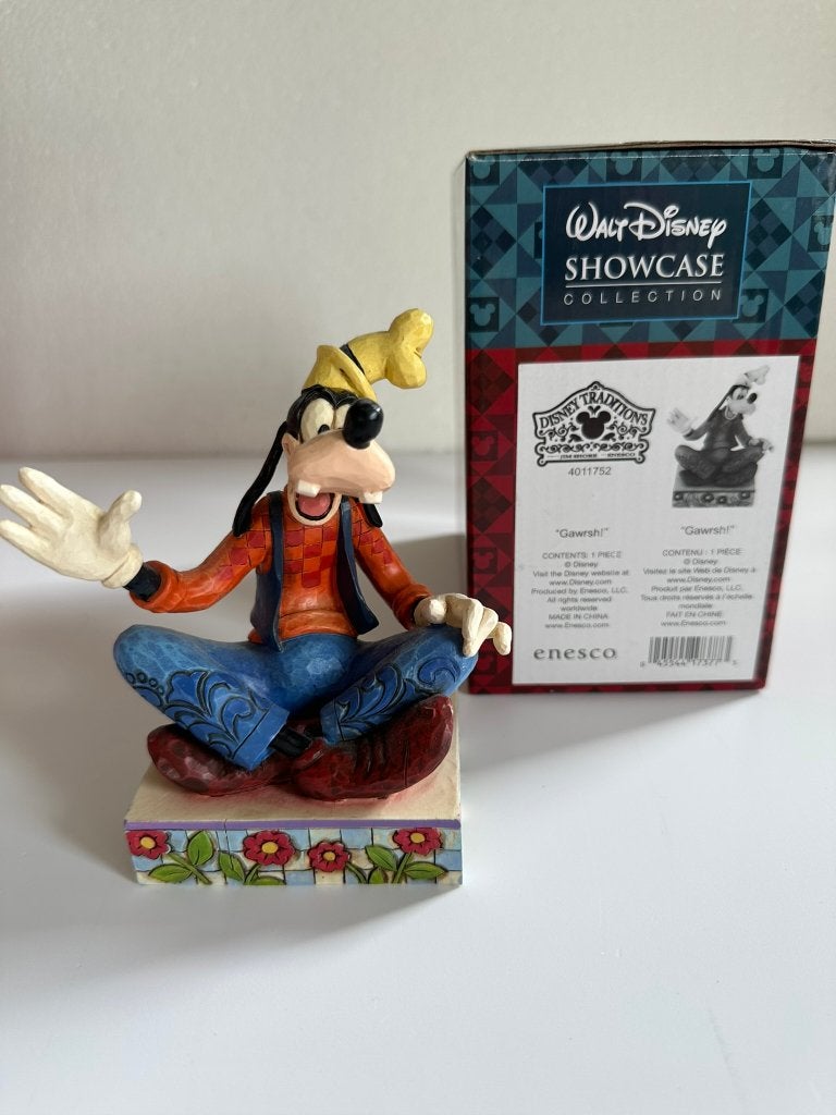 Disney Traditions, Ophalen of Verzenden, Goofy of Pluto, Zo goed als nieuw, Beeldje of Figuurtje