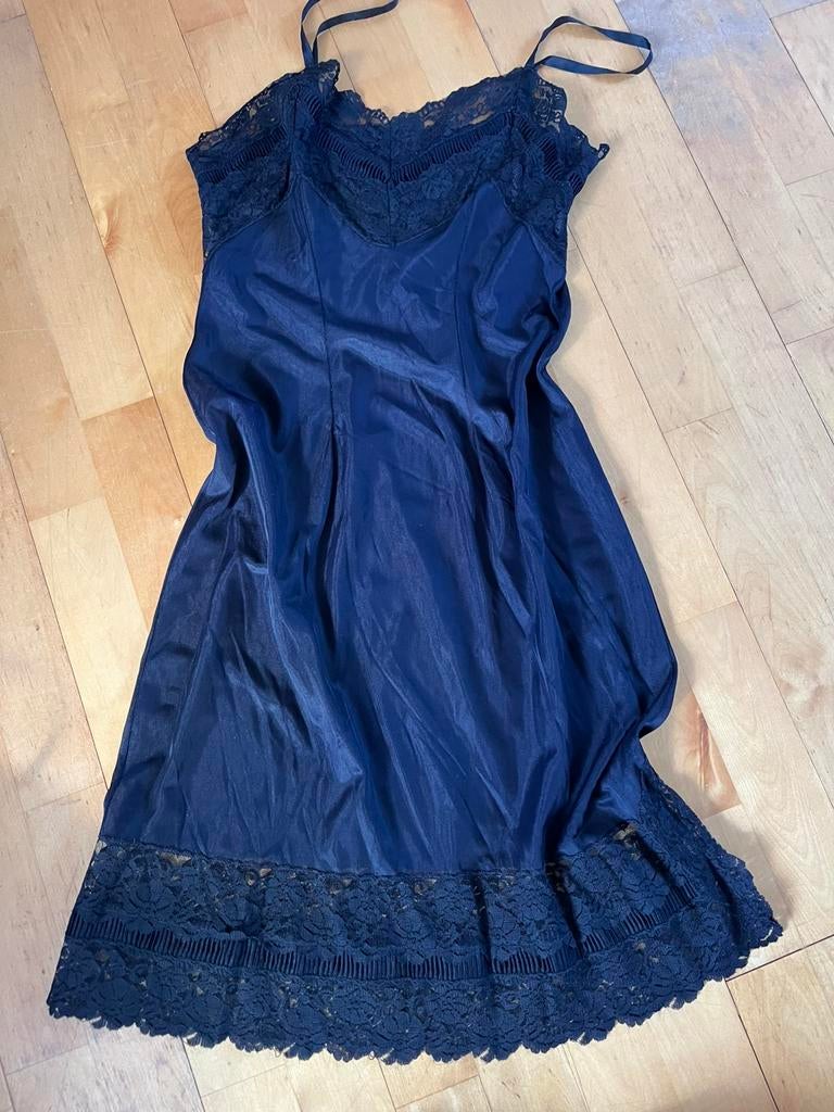 Zwarte Onderjurk., Kleding | Dames, Jurken, Maat 38/40 (M), Zwart, Ophalen of Verzenden, Zo goed als nieuw