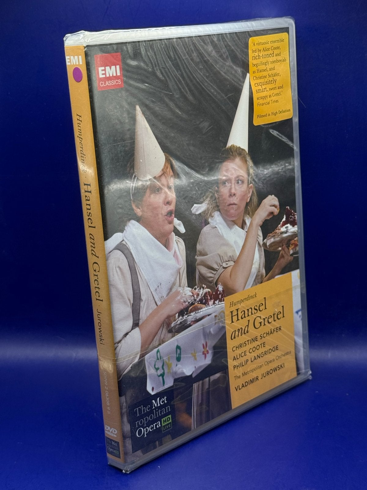 001. Humperdinck: Hansel and Gretel The met Opera DVD NIEUW, Alle leeftijden, Verzenden, Nieuw in verpakking, Bonusmateriaal