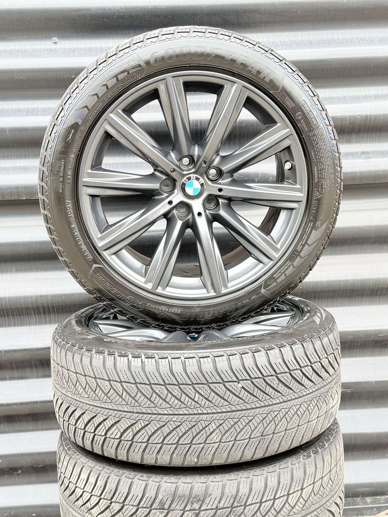 18” Orig Bmw G30 G31 styling 684 velgen RFT Winterbanden, Gebruikt, -, -, Banden en Velgen