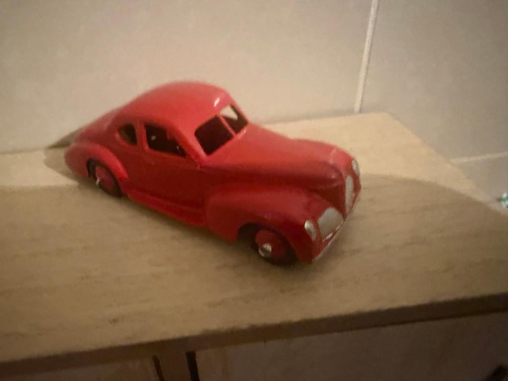 Dinky Toys 39 Chrysler - Vintage Rood Modelauto, D, Gebruikt, Auto, Dinky Toys