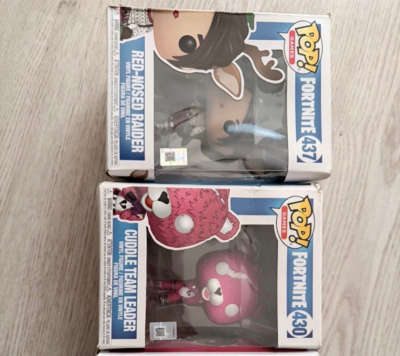 Fortnite Funko Pop! 2-pack: Red-Nosed Raider & Cuddle Team L, Ophalen of Verzenden, Gebruikt