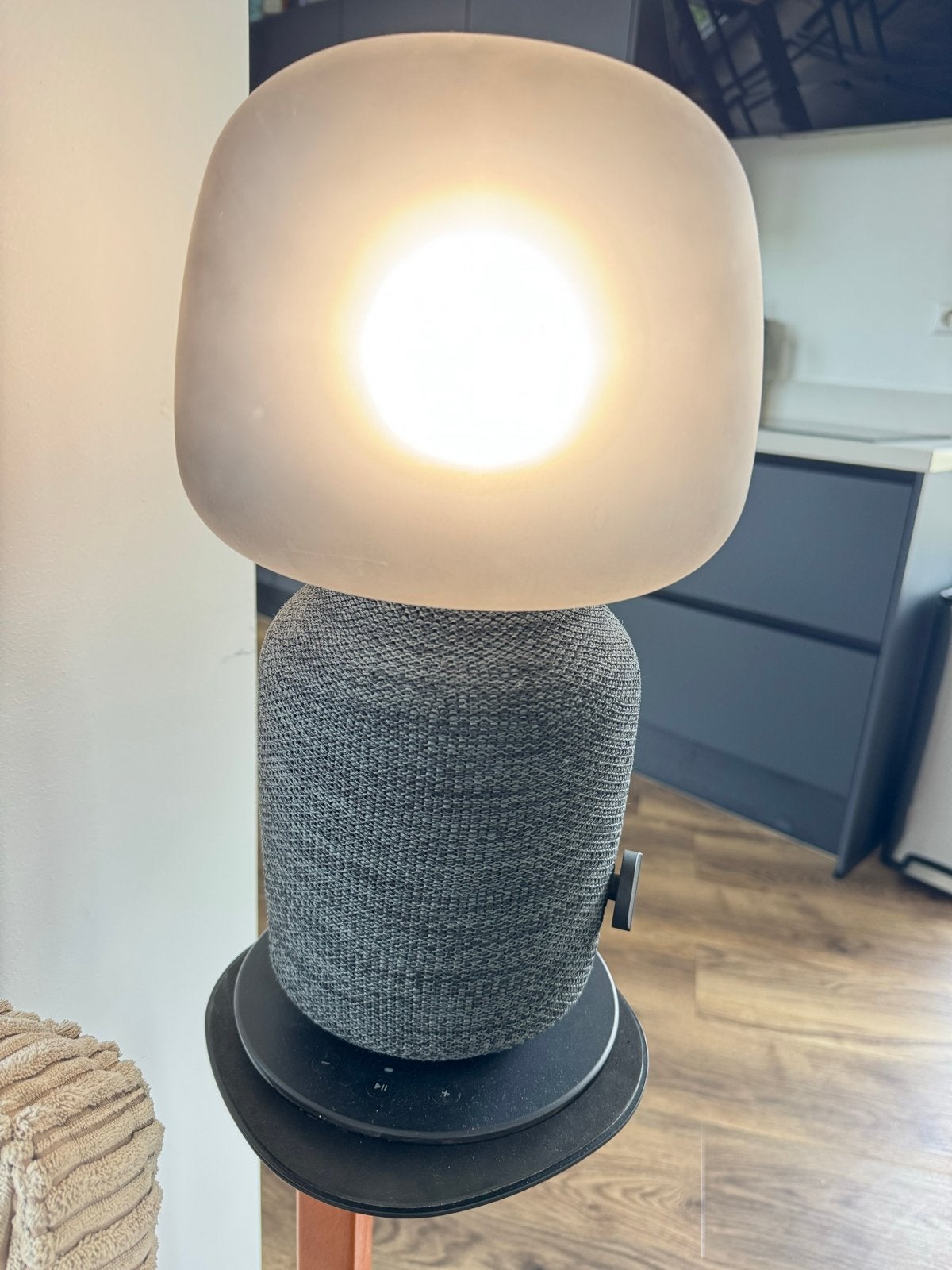IKEA Sonos Symfonisk lamp 1e gen met staanders, Audio, Tv en Foto, Luidsprekers, Ophalen, Slimme speaker, WiFi, Zo goed als nieuw