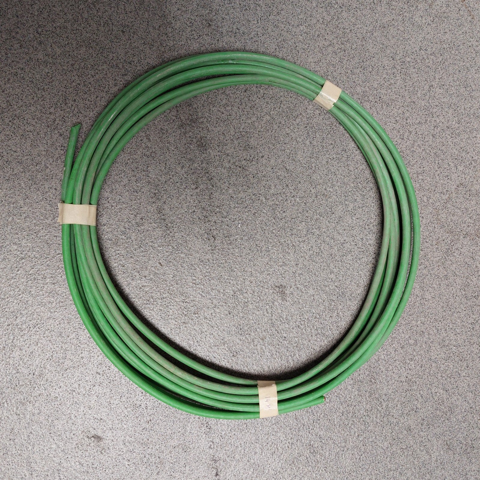 Groene Coax kabel- 14 meter, Ophalen, Gebruikt, Overige merken, Kabel of Snoer