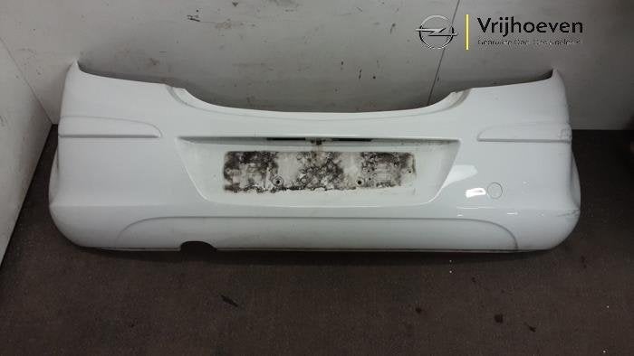 Achterbumper van een Opel Corsa (Corsa D 07-) (Z474), Auto-onderdelen, Gebruikt, -, -, Opel