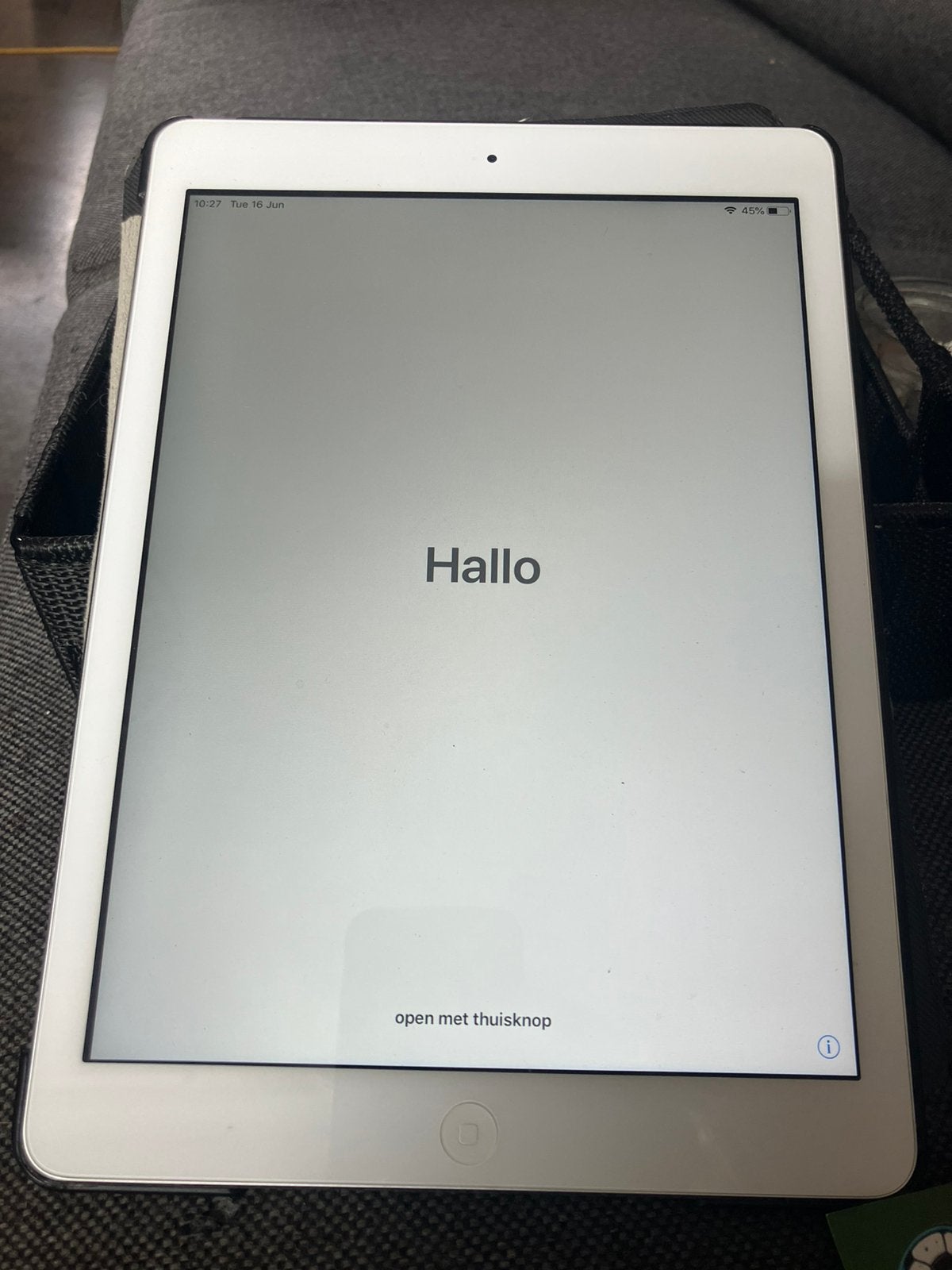 Ipad air 16 gb, Wit, Apple iPad Air, Niet werkend, 16 GB