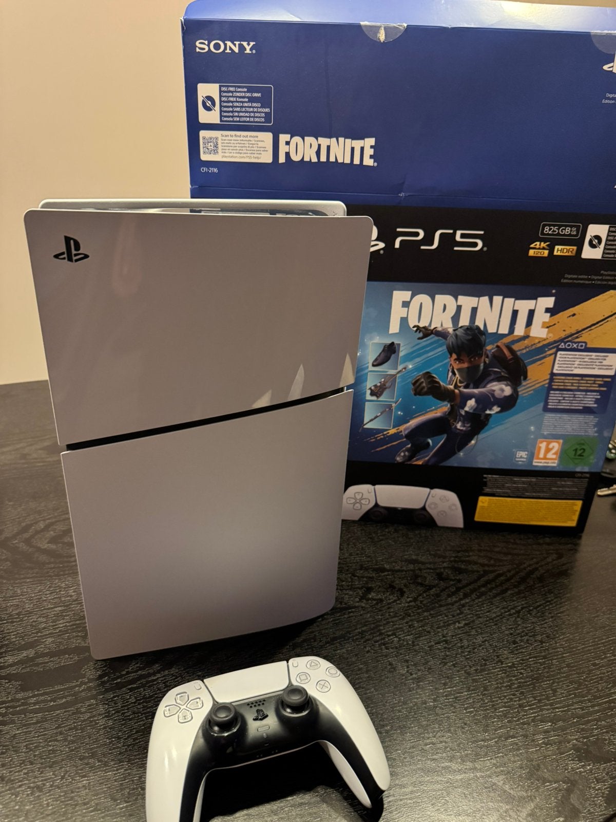 PlayStation 5 Slim Digital Edition, Spelcomputers en Games, Spelcomputers | Sony PlayStation 4, Ophalen, Zo goed als nieuw, Met 1 controller