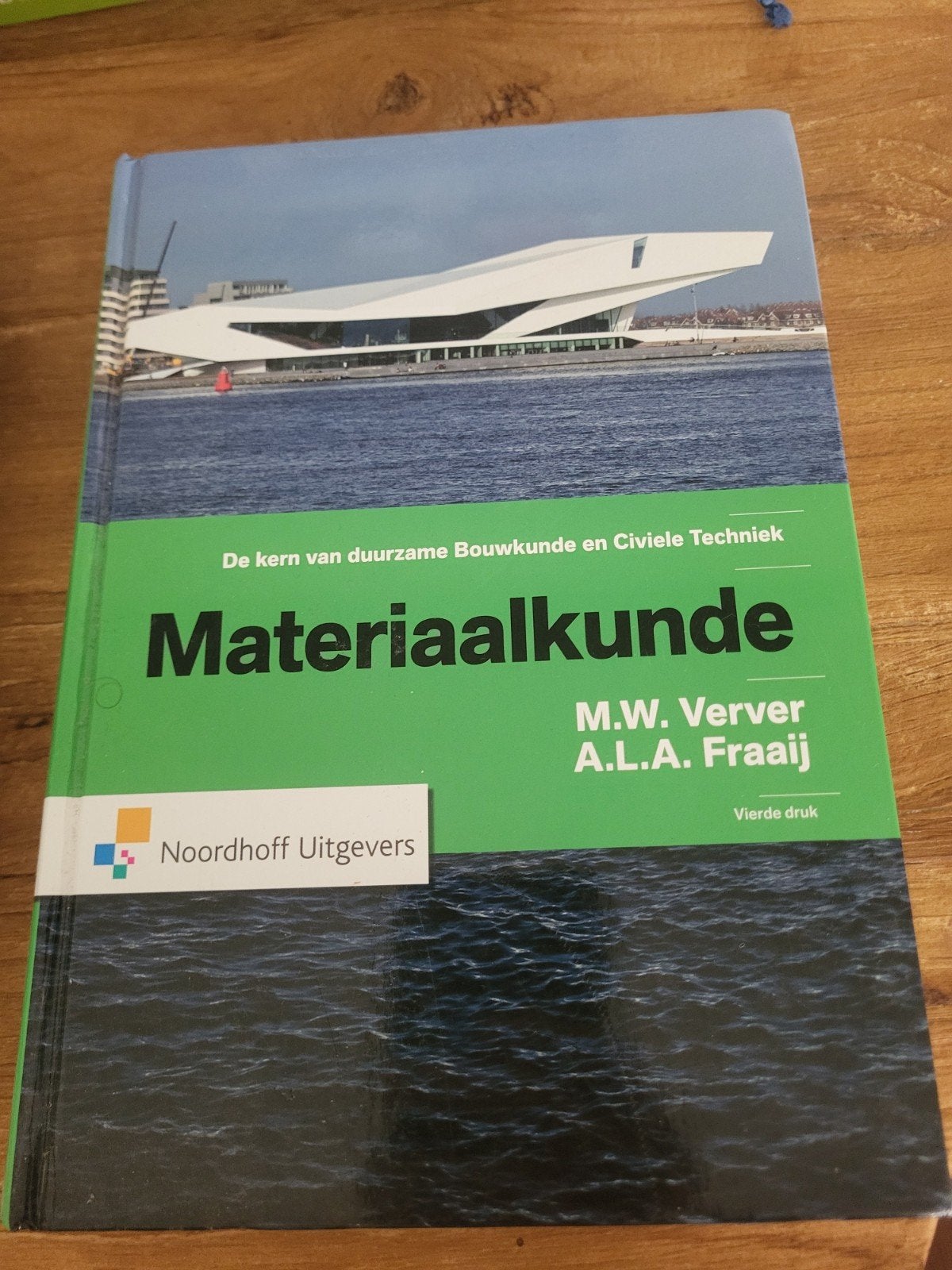M.W. Verver - Materiaalkunde, Ophalen of Verzenden, Zo goed als nieuw, M.W. Verver; A.L.A. Fraaij, Bouwkunde
