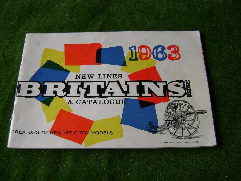 Britains catalogus van 1963 in prima staat, Ophalen of Verzenden, Zo goed als nieuw, Tractor of Landbouw, Britains