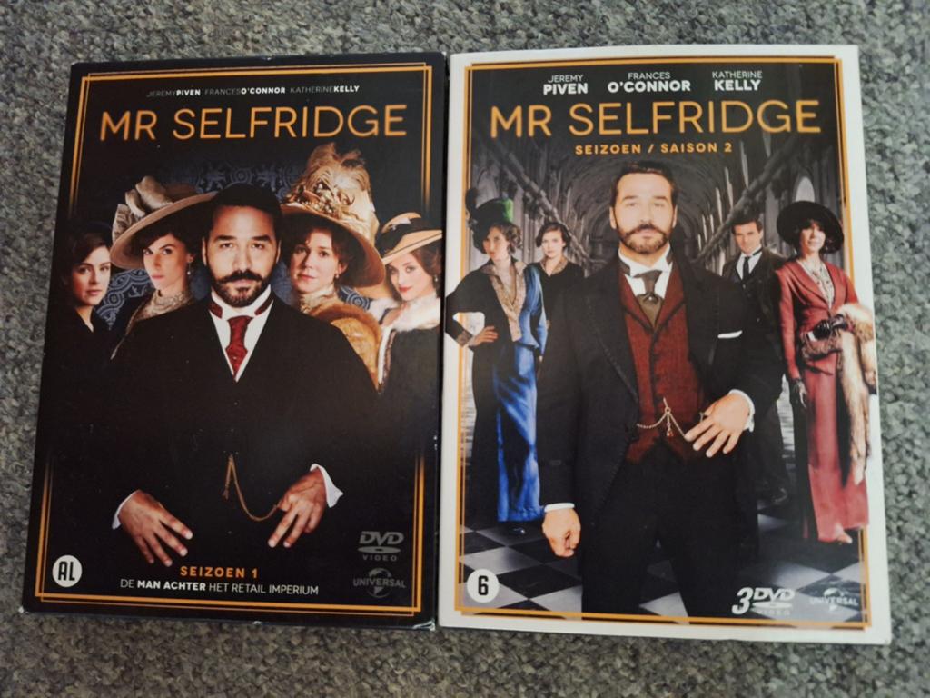 Seizoen 1+2 Mr. Selfridge dvd, Cd's en Dvd's, Alle leeftijden, Ophalen of Verzenden, Zo goed als nieuw
