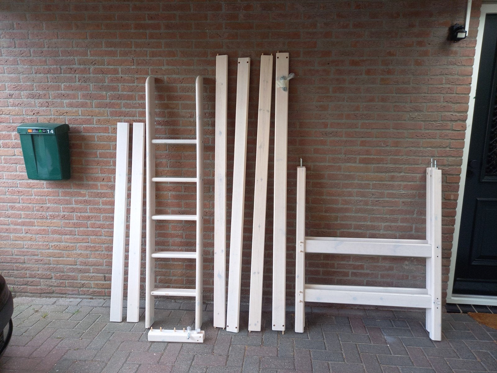 LIFETIME opbouwset hoogslaper Whitewash, Ophalen, Gebruikt, Overige typen