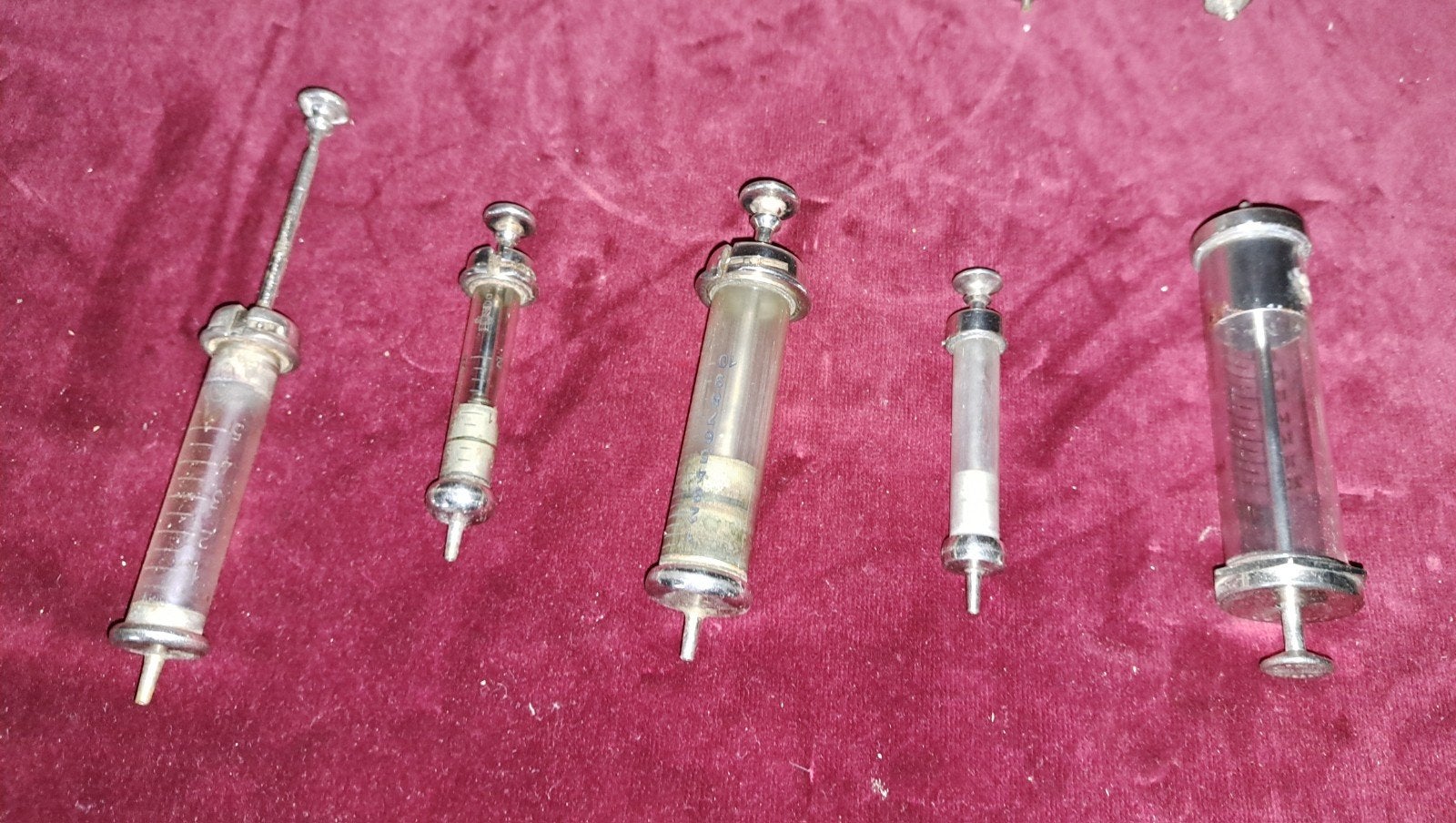 oude injectiespuit, decoratie medisch materiaal, Antiek en Kunst, Ophalen of Verzenden